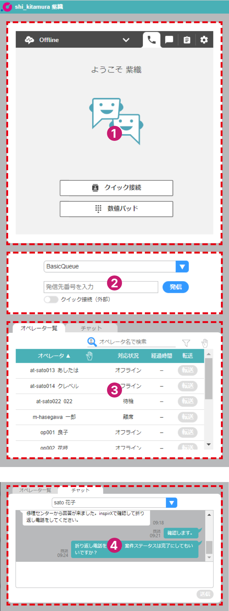提供サービス一覧の図